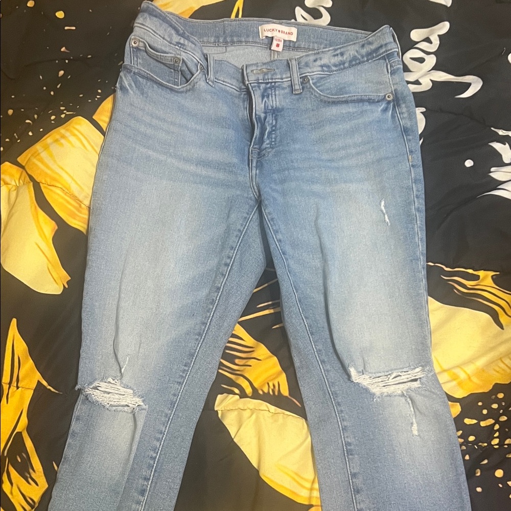 Lucky Brand Women's Light Blue Skinny Jeans